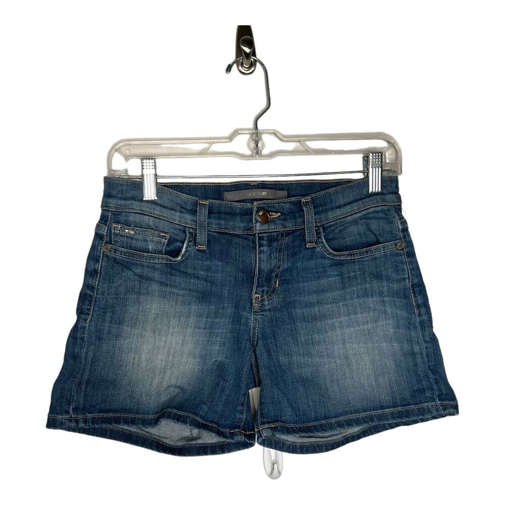 Joes Jean Shorts Women’s Size 25 Blue Denim Casual‎ Festival Low Rise